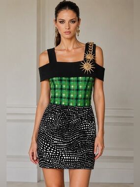 Fausto Puglisi Runway Dress, Size 42 – Fall/Winter 2015–2016